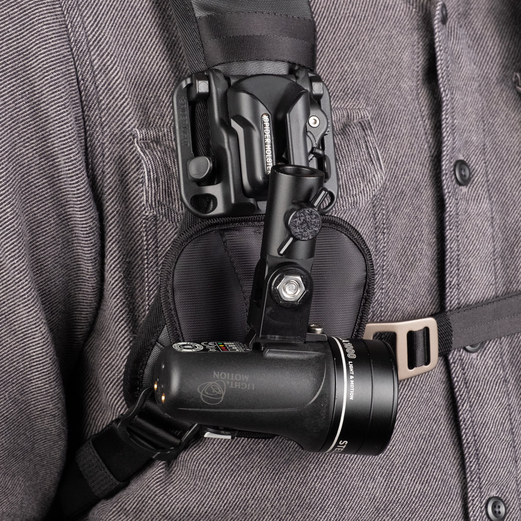 195LM: Spider-X Backpack Holster + Accessory Pin Kit