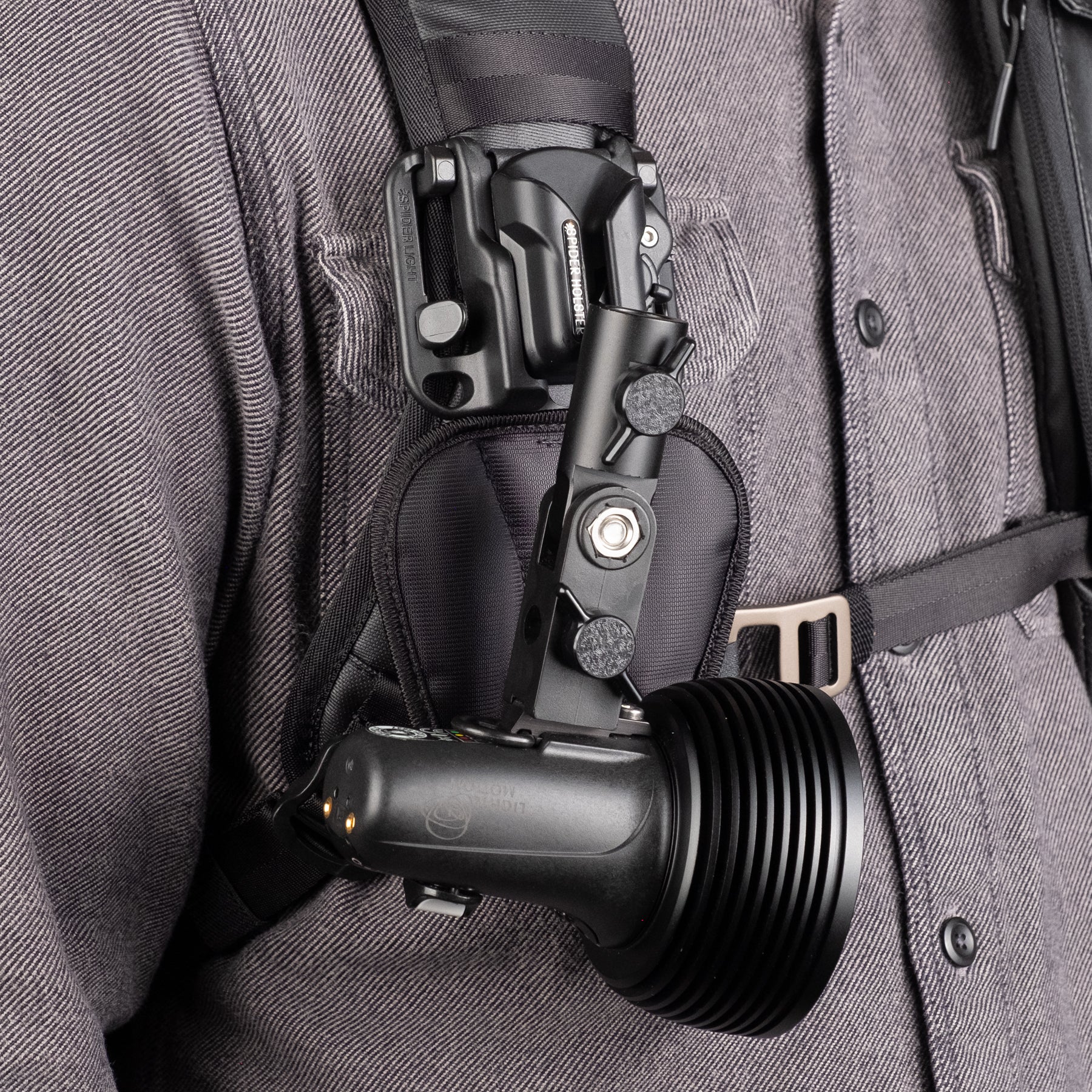 195LM: Spider-X Backpack Holster + Accessory Pin Kit