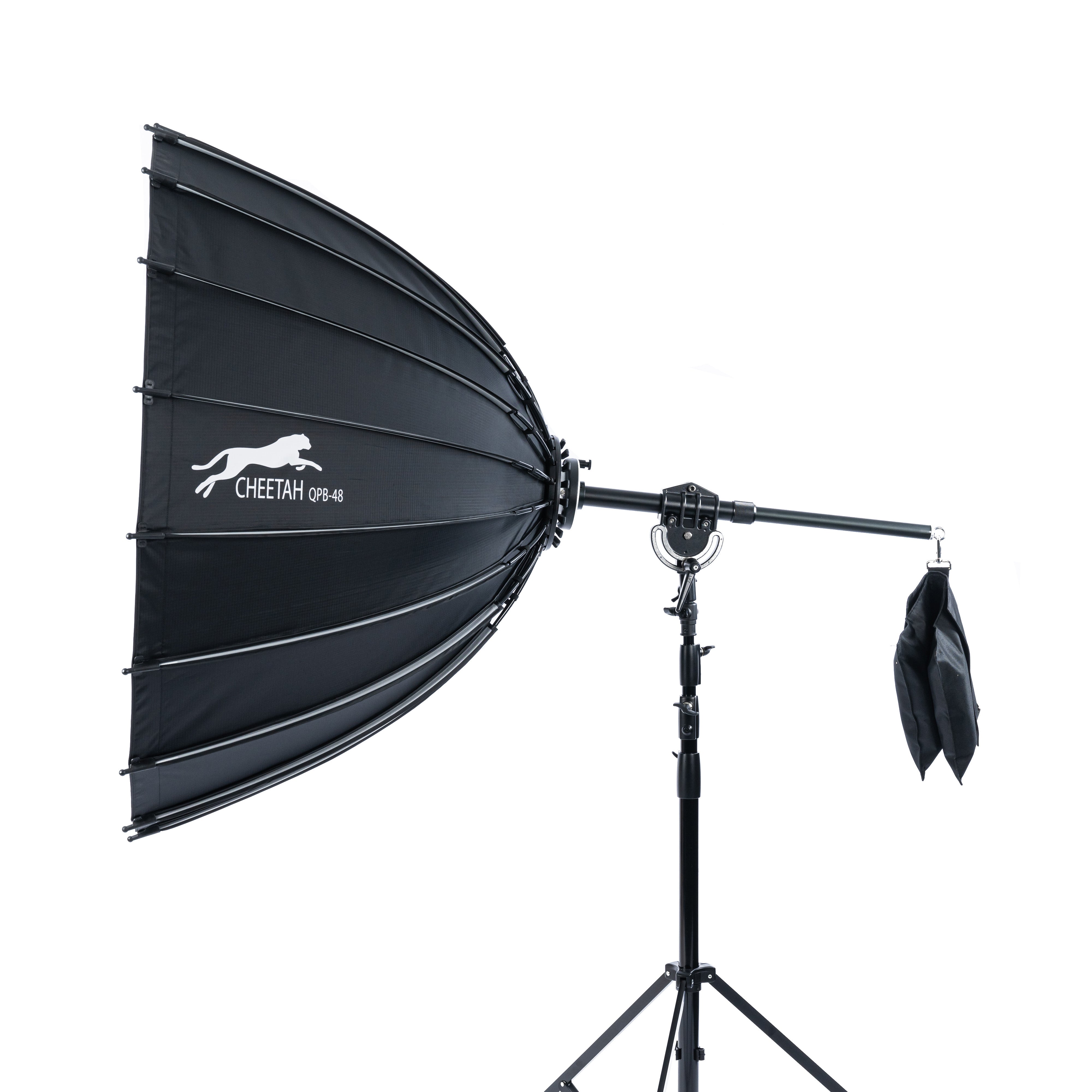 Cheetah Stand QPB-48 with Focusing System Softbox