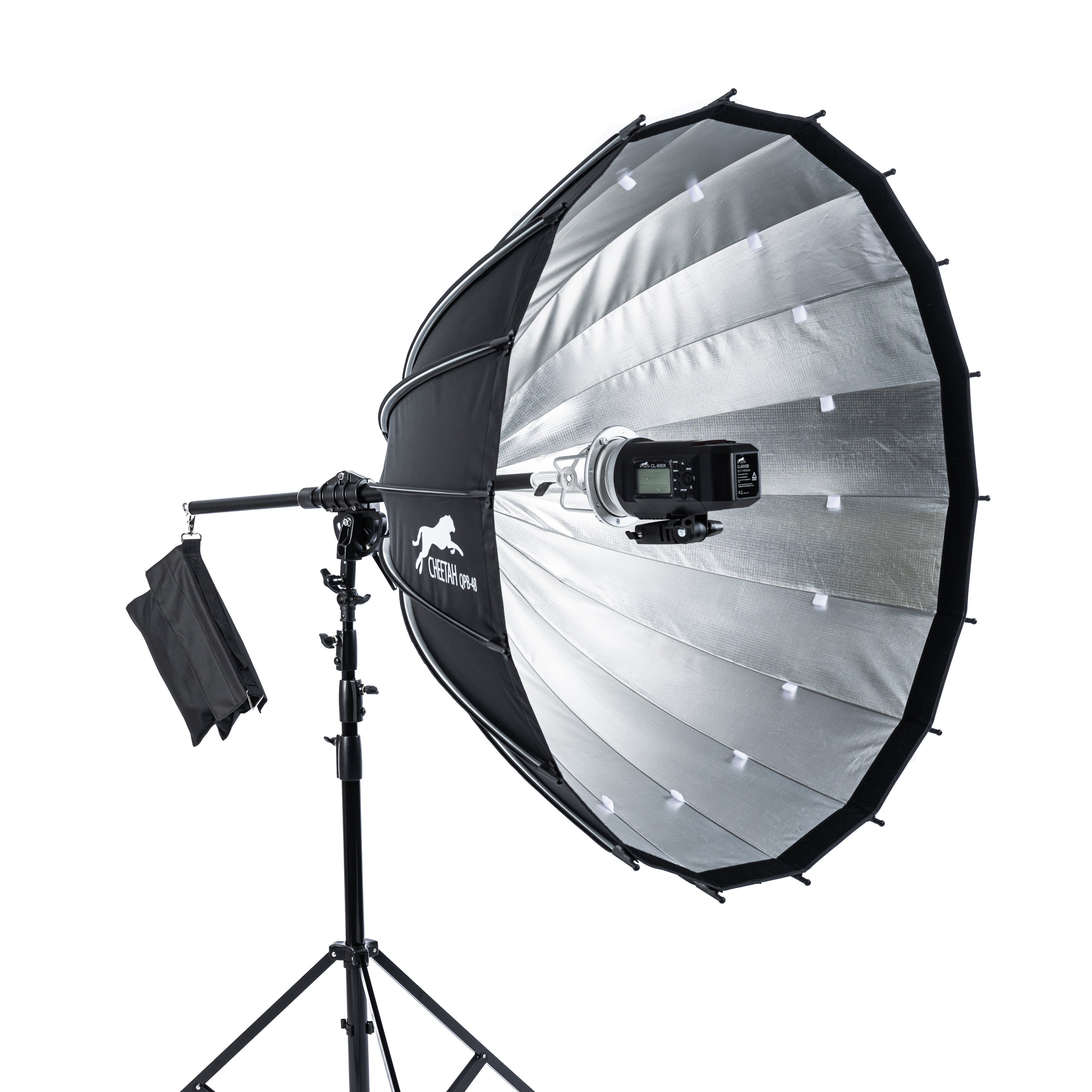Cheetah Stand QPB-48 with Focusing System Softbox