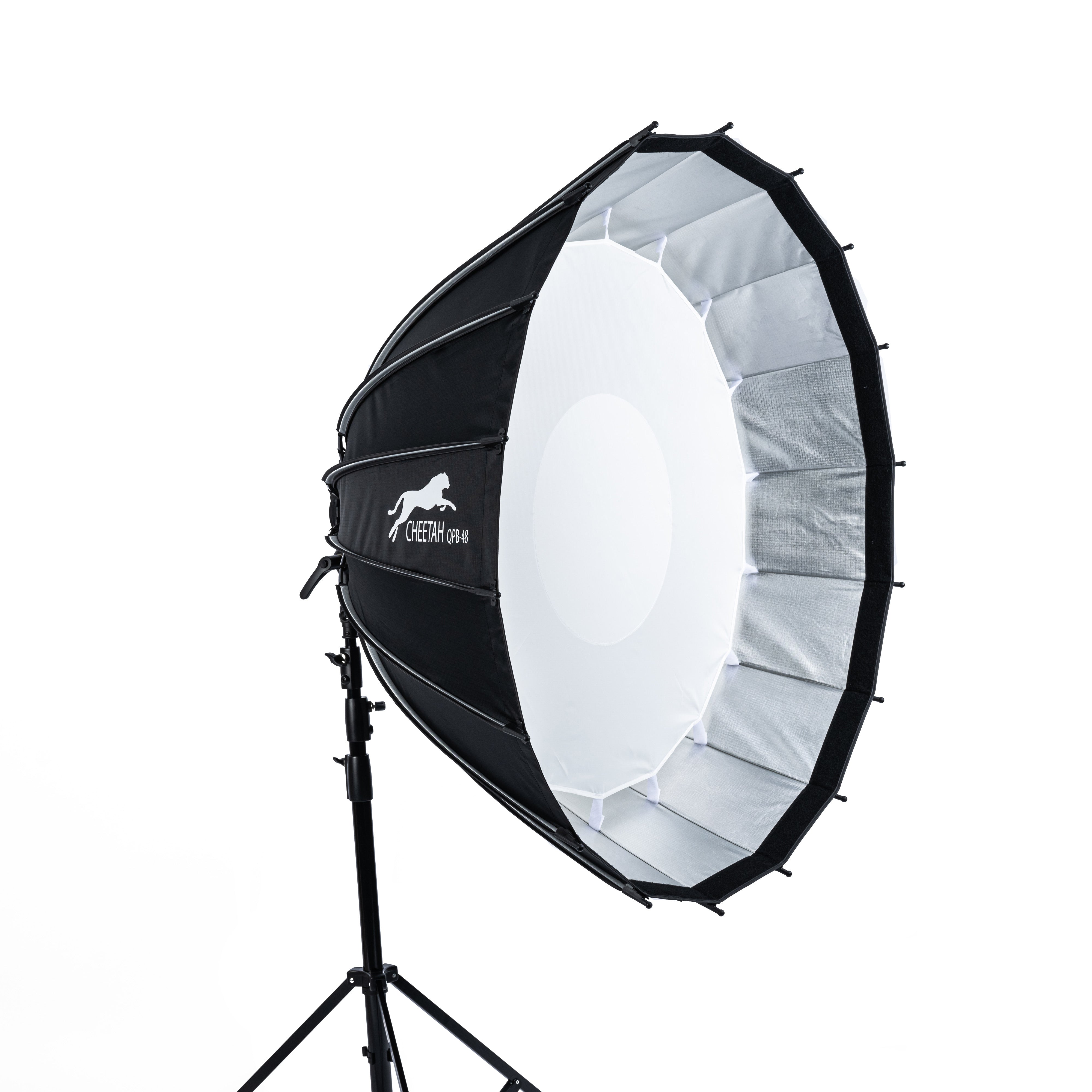 Cheetah Stand QPB-48 Deep Parabolic Softbox