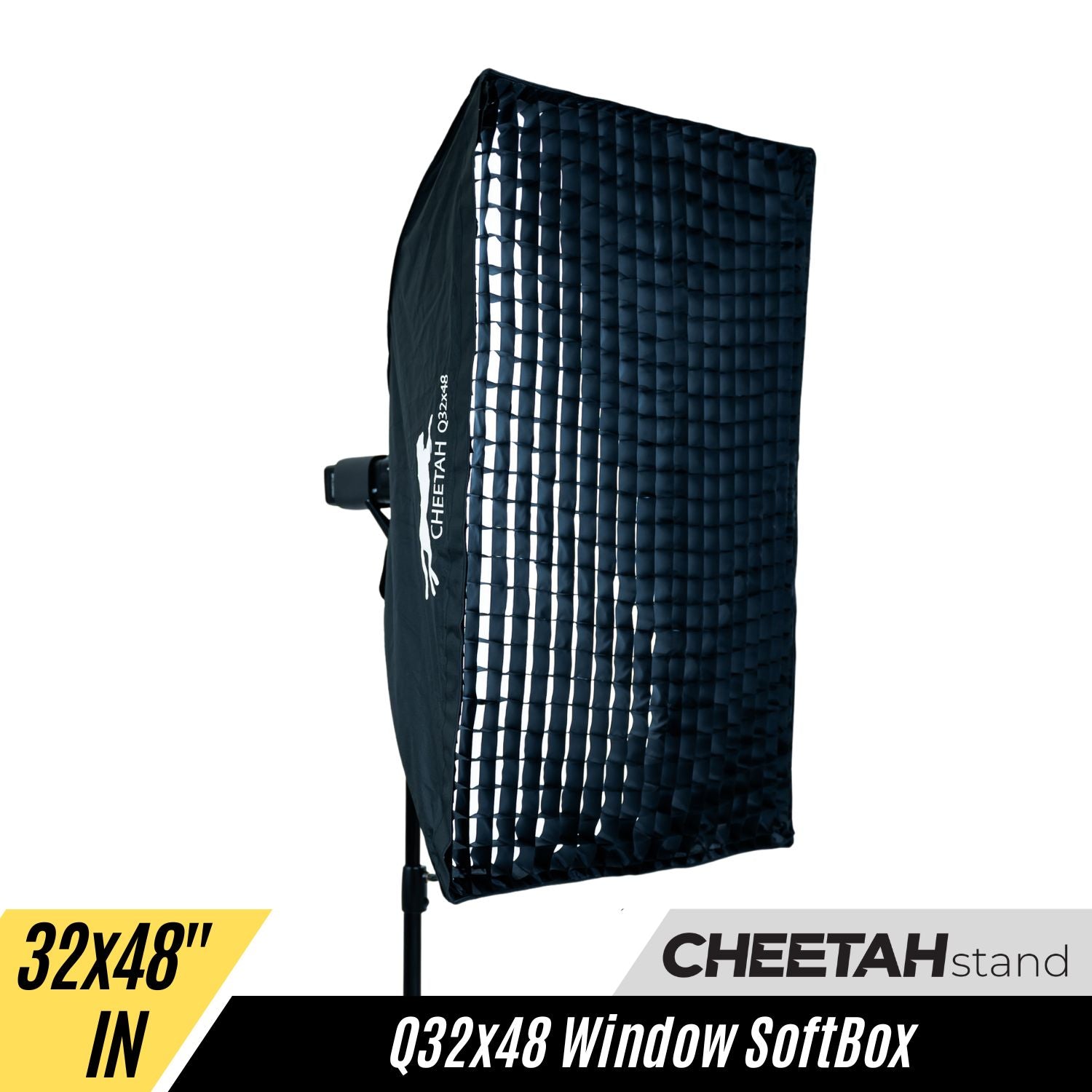 Cheetah Stand Window 32x48 Window Quick Softbox