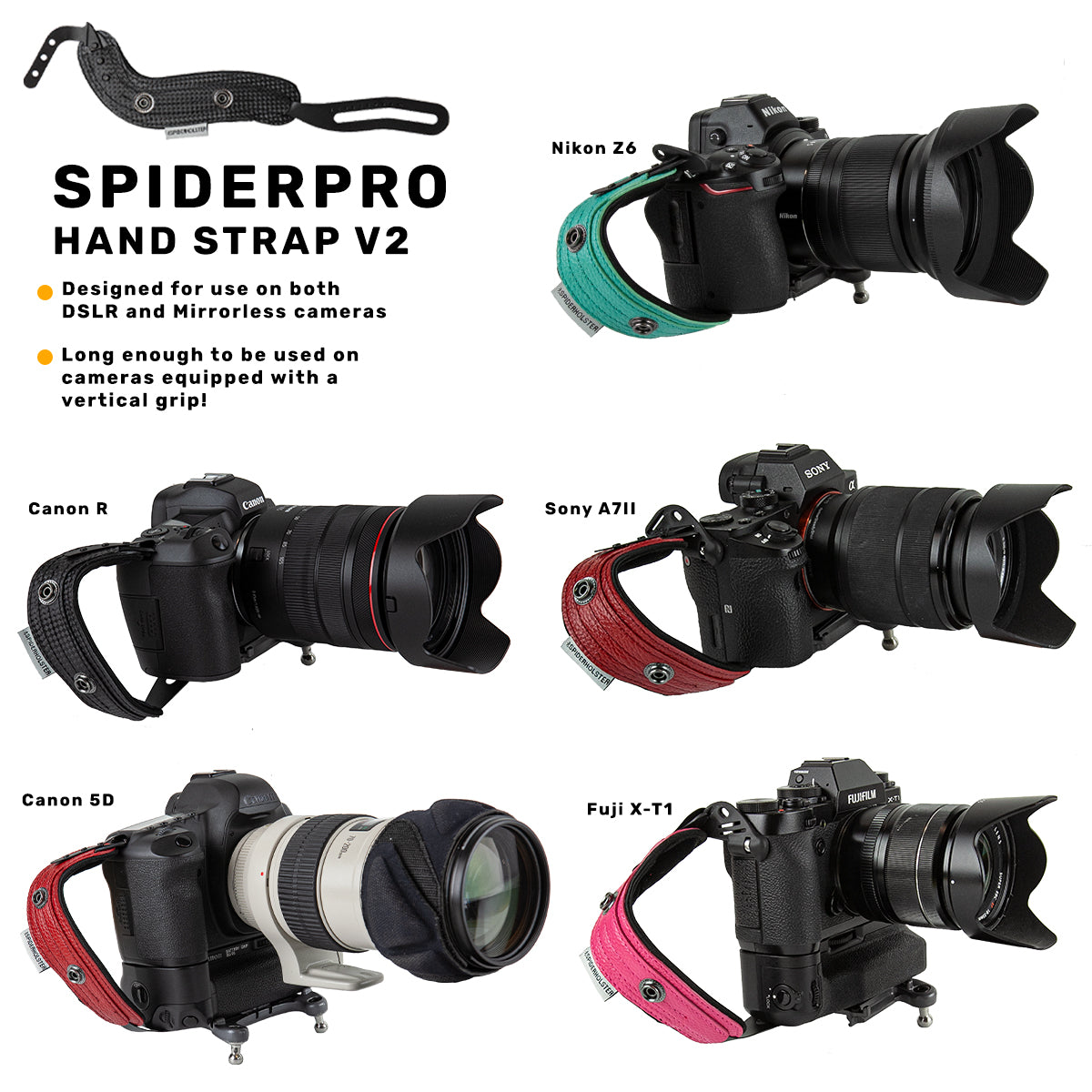 SpiderPro Hand Strap v2