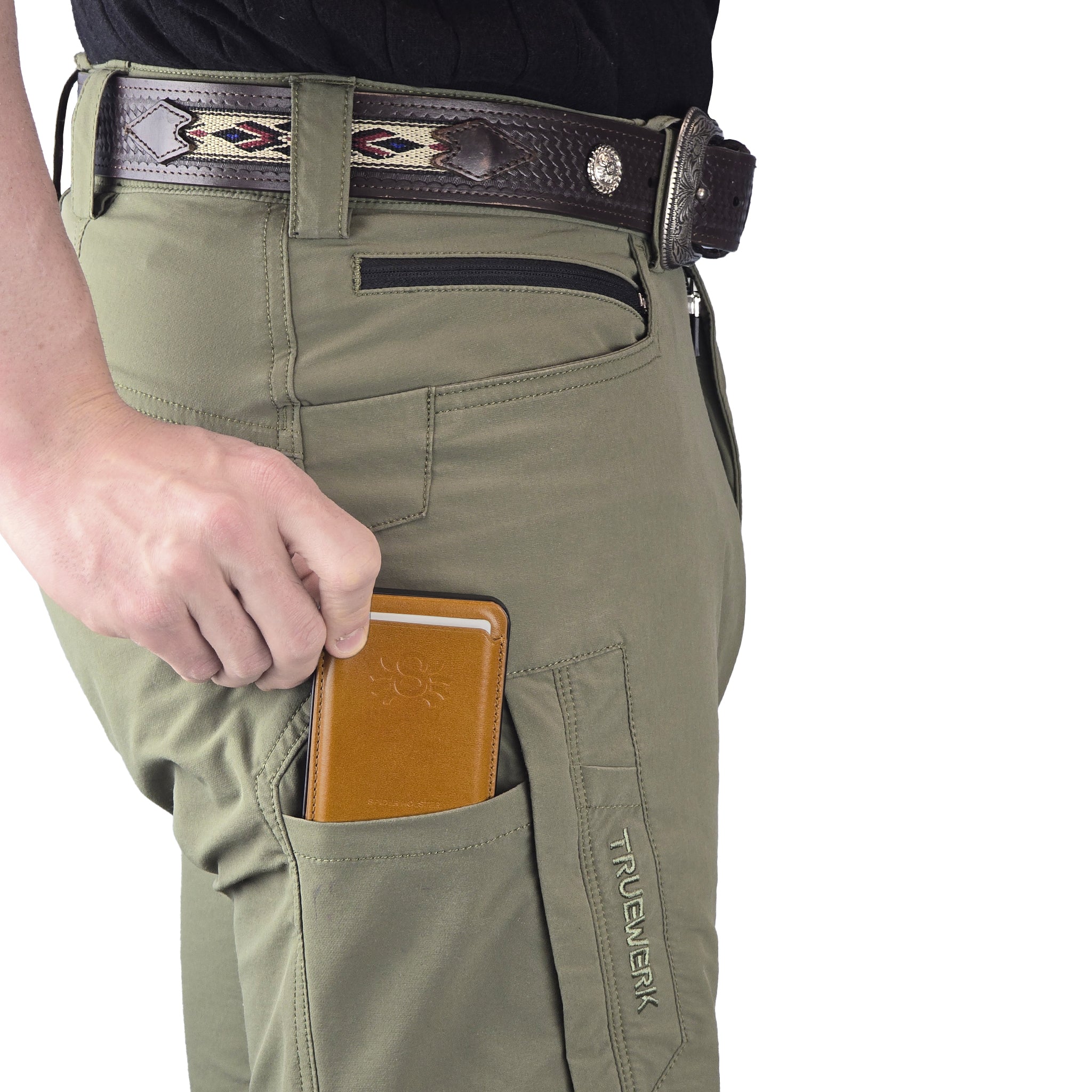 Spider Holster Leather Magnetic Wallet