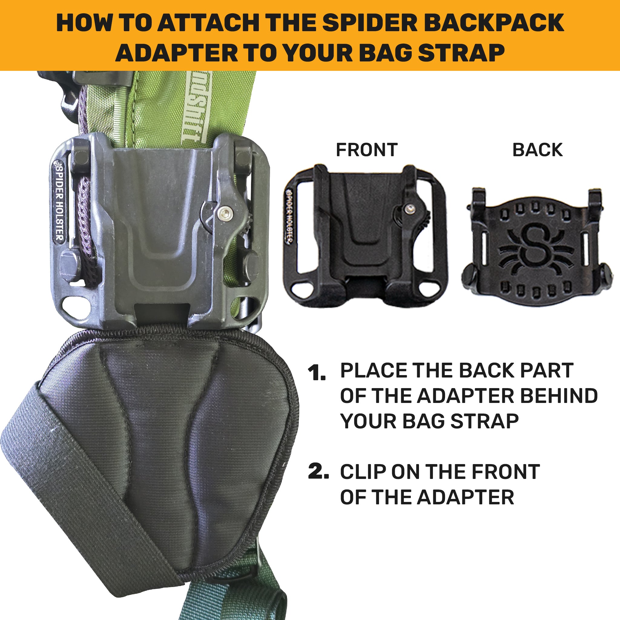 195: Spider X Backpacker Kit + Small Camera Plate