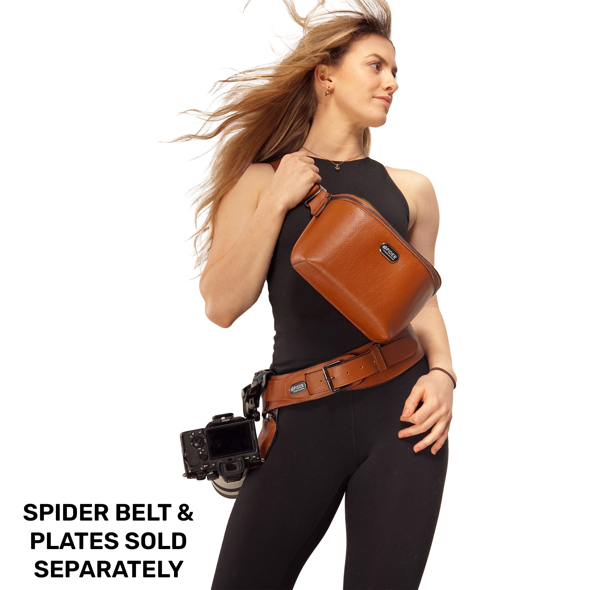 1540: SpiderPro Leather Sling Pouch