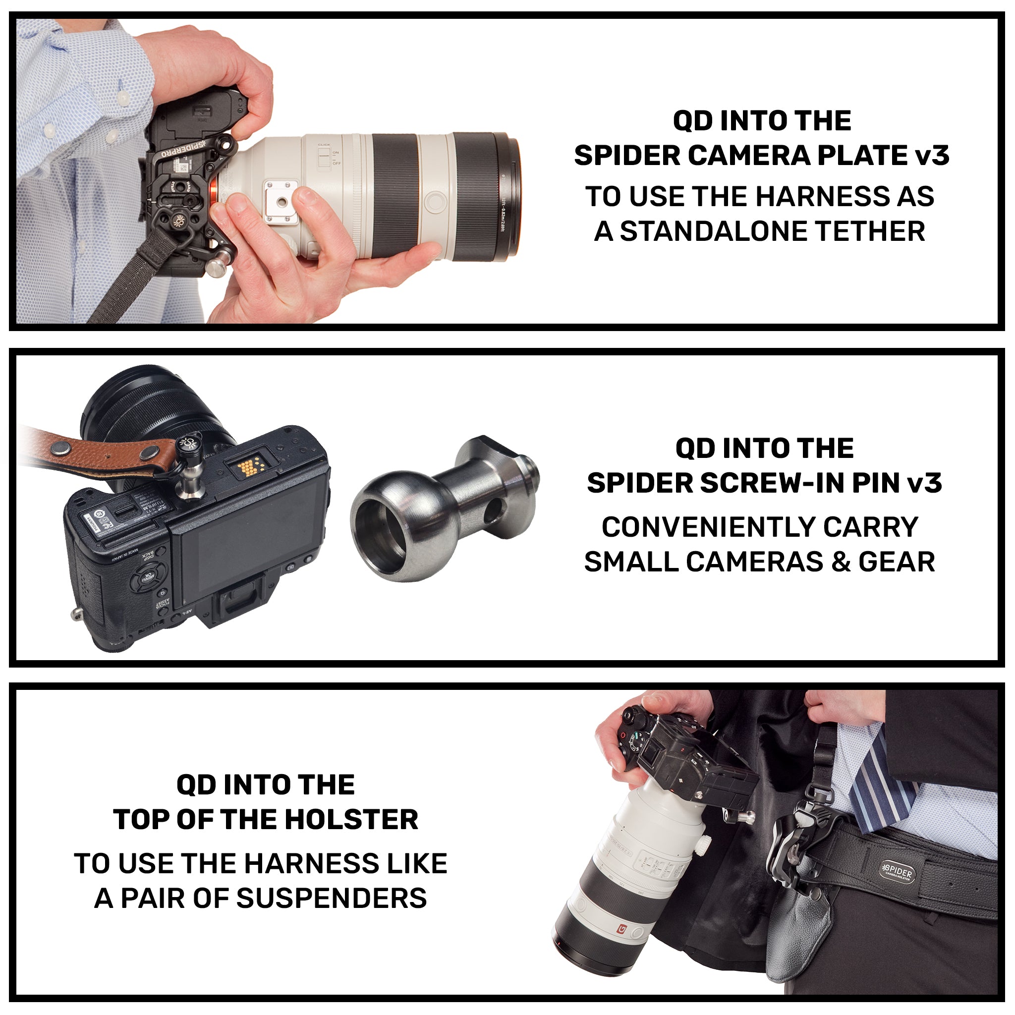 1520: SpiderPro Dual Shoulder Harness v3