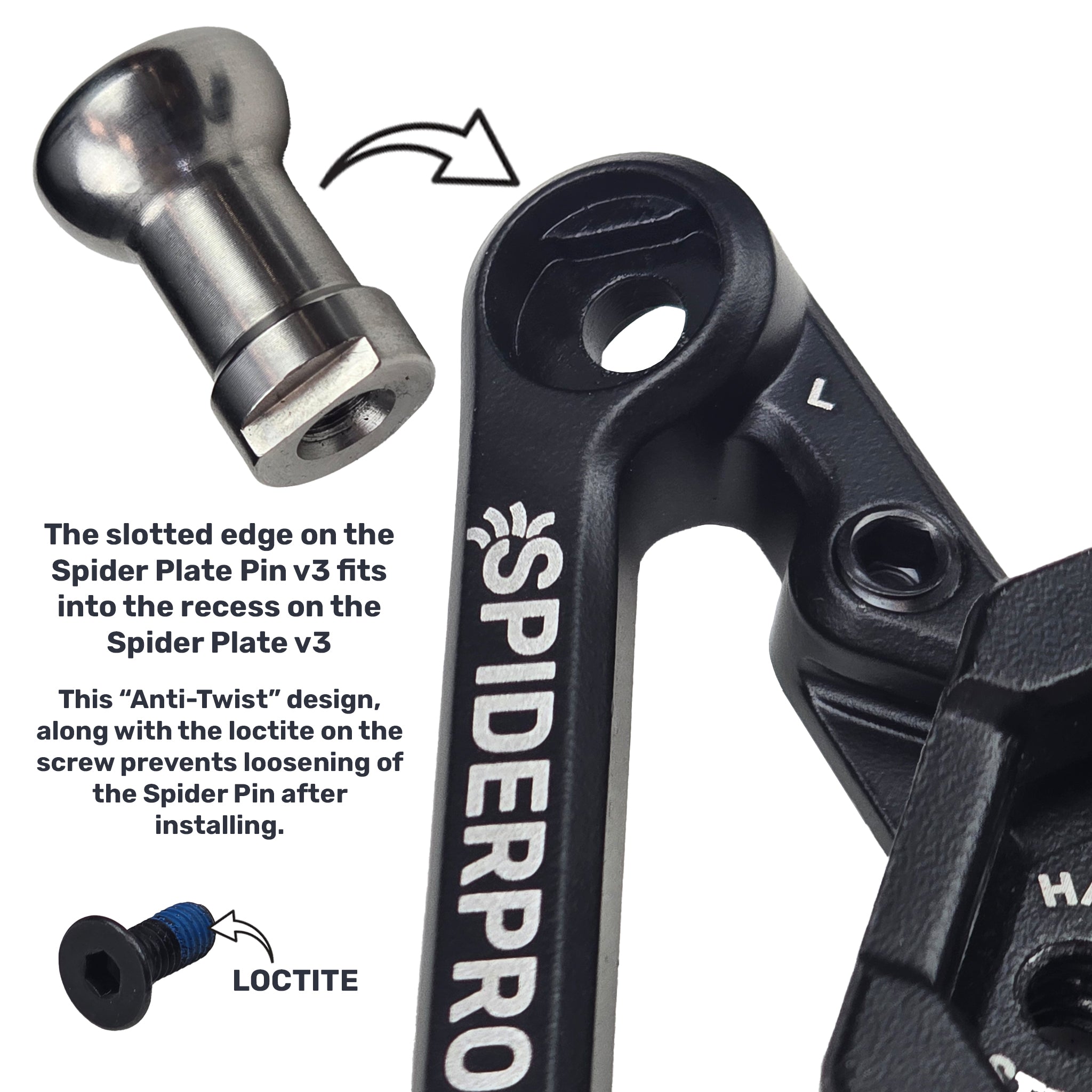 1080: SpiderPro Plate Pin v3