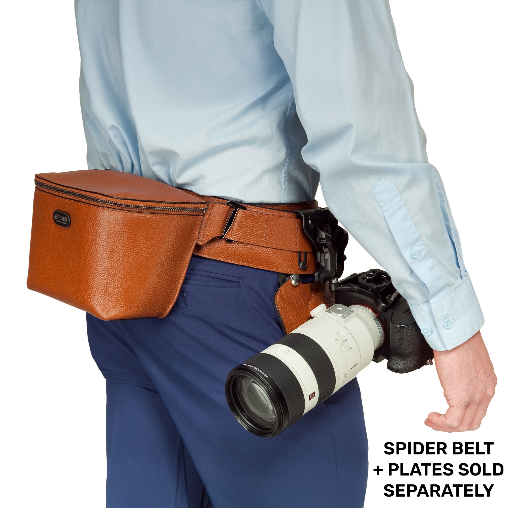 1540: SpiderPro Leather Sling Pouch
