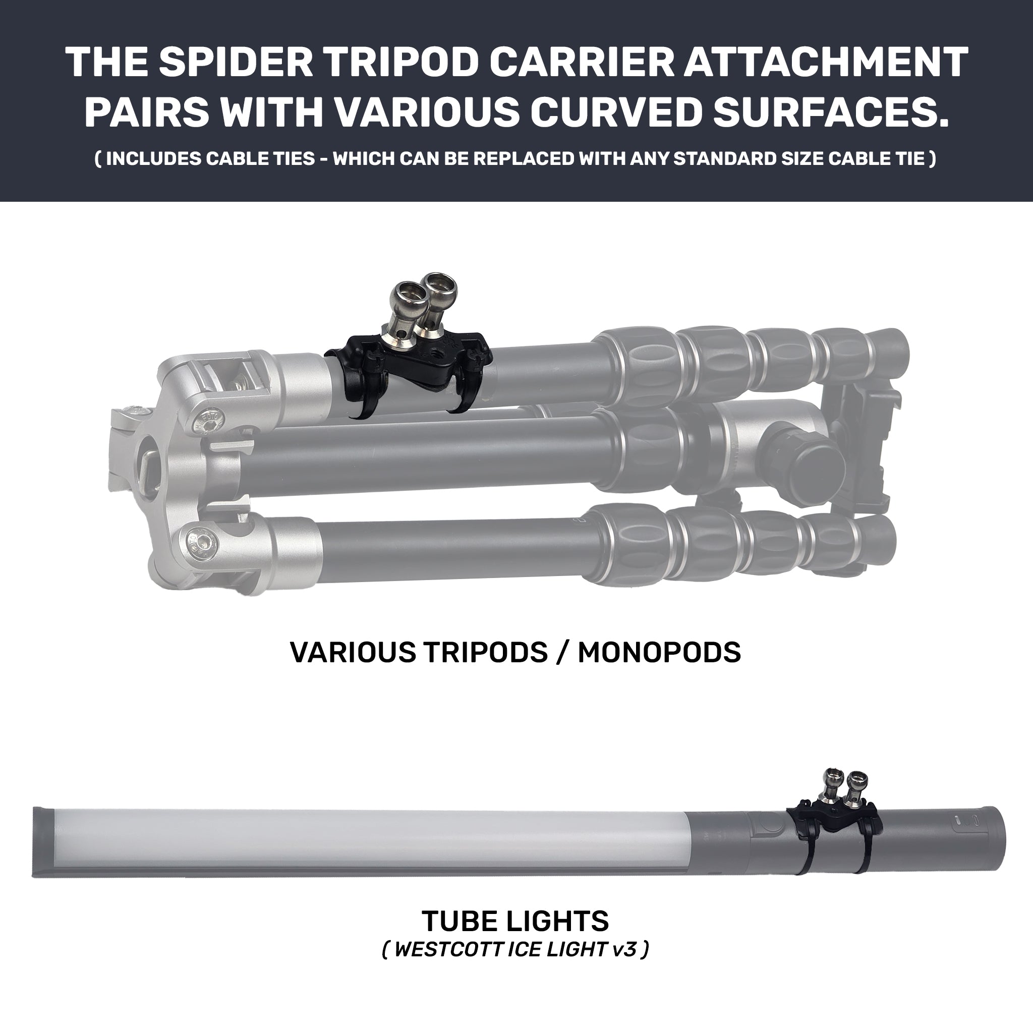 Spider Tripod / Monopod Adapter (v3)