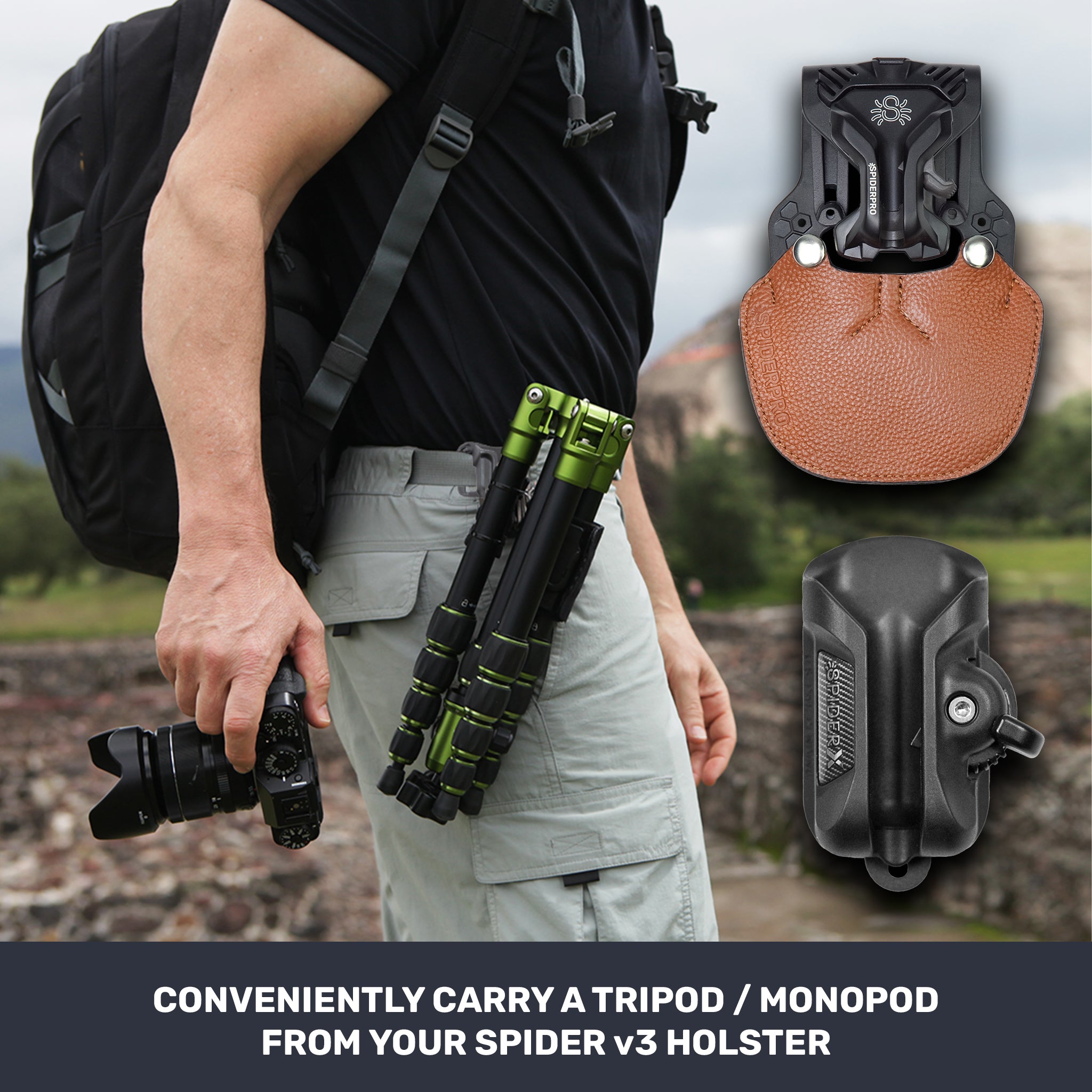 Spider Tripod / Monopod Adapter (v3)