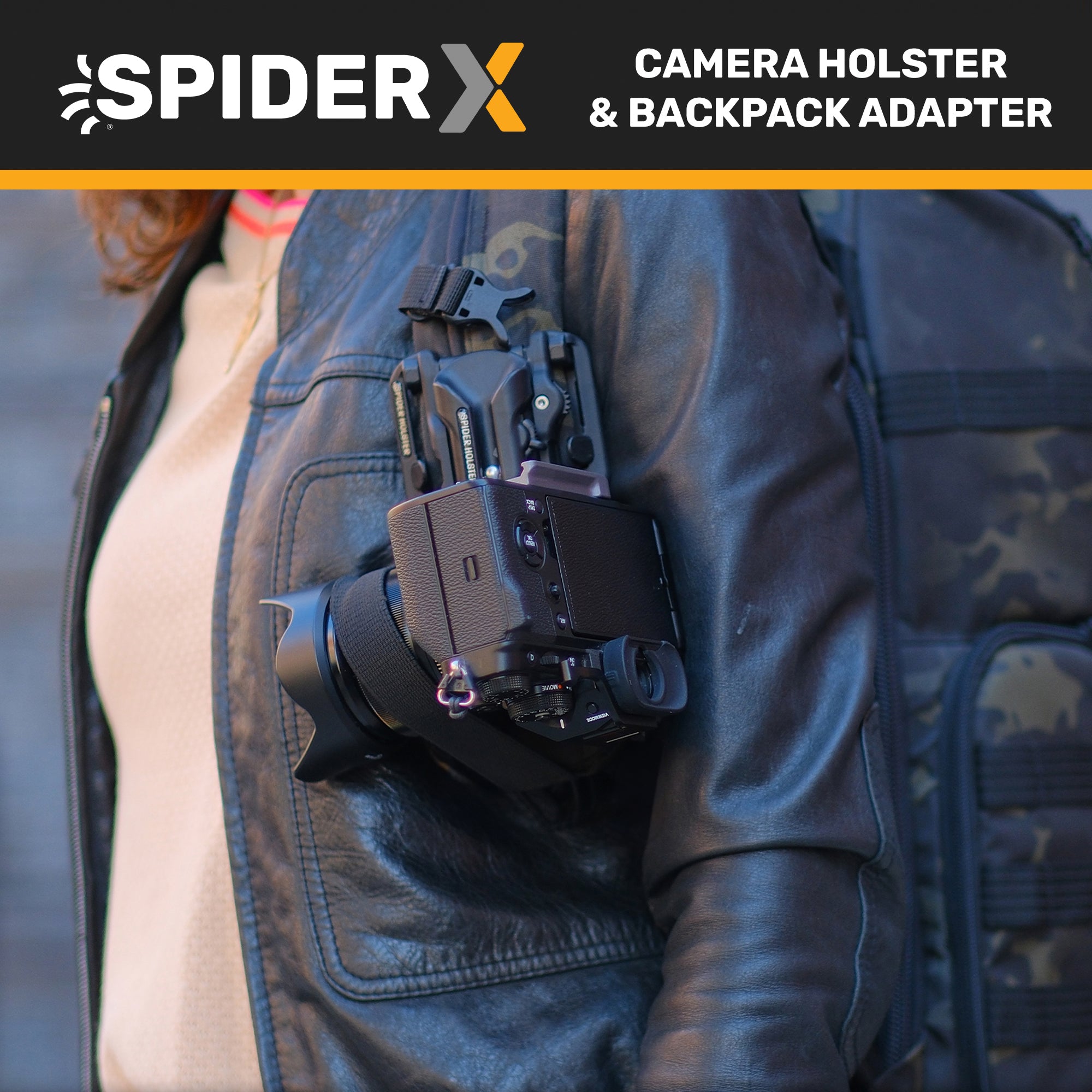 195: Spider X Backpacker Kit + Small Camera Plate