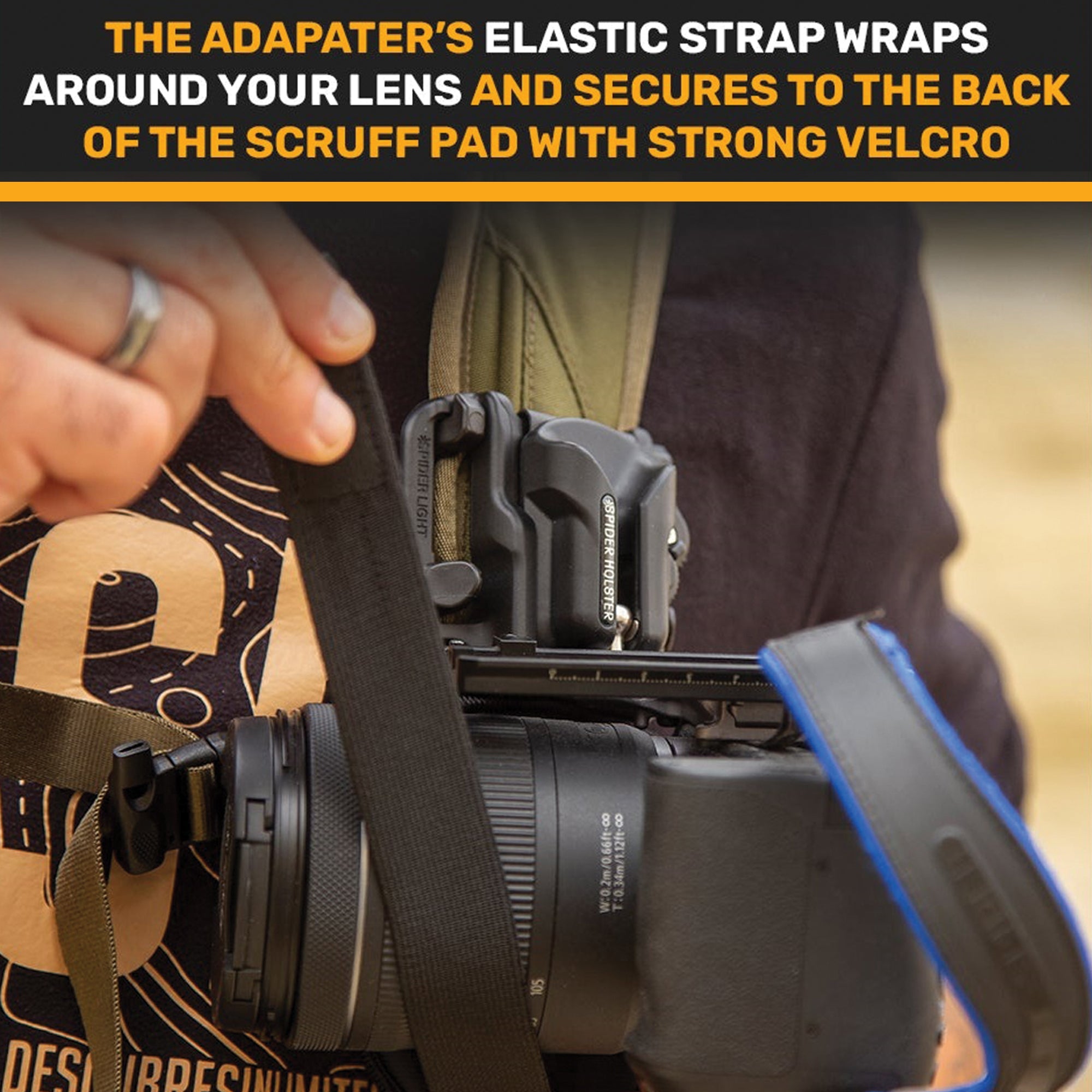 195: Spider X Backpacker Kit + Small Camera Plate