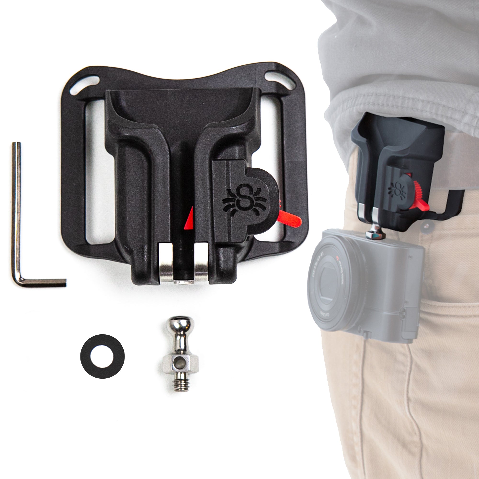 800: BlackWidow Tripod Holster + BW Pin v2