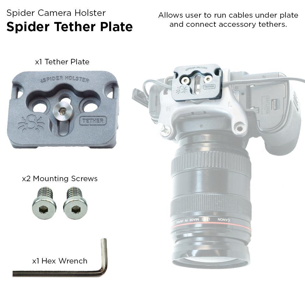 Spider Tether Adapter Camera Plate