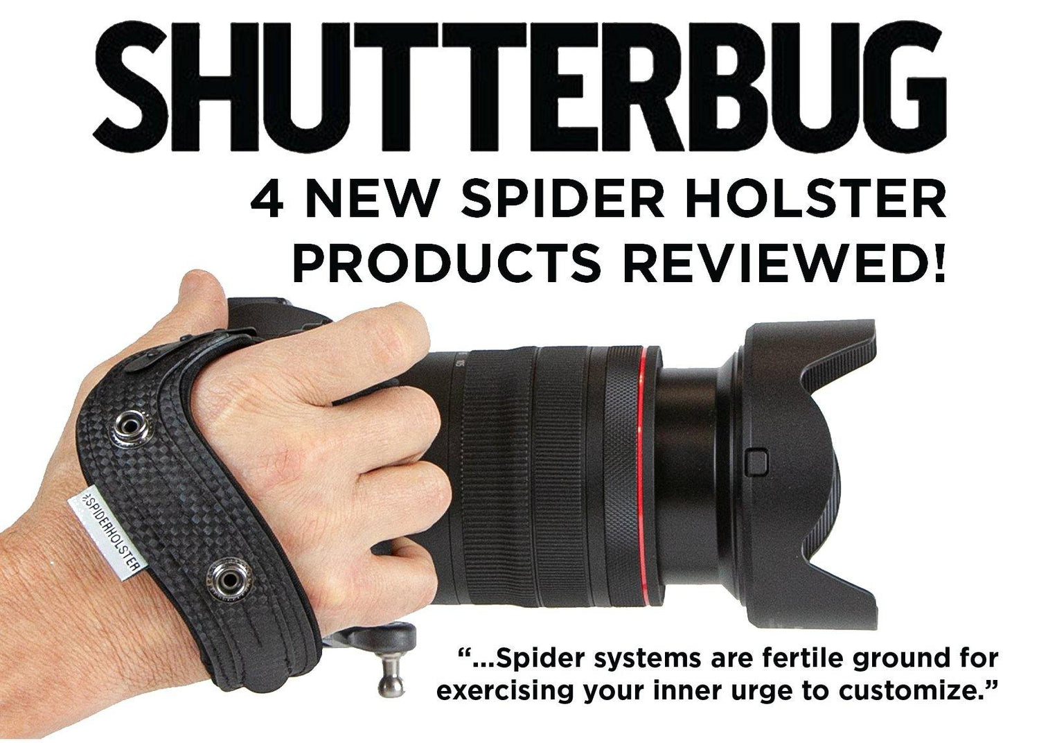 SHUTTERBUG - 4 New Photo Accessories from Spider Holster Reviewed! - Spider Camera Holster