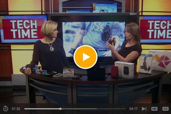 SpiderLight BackPacker Featured on ABC News 13 - Spider Camera Holster