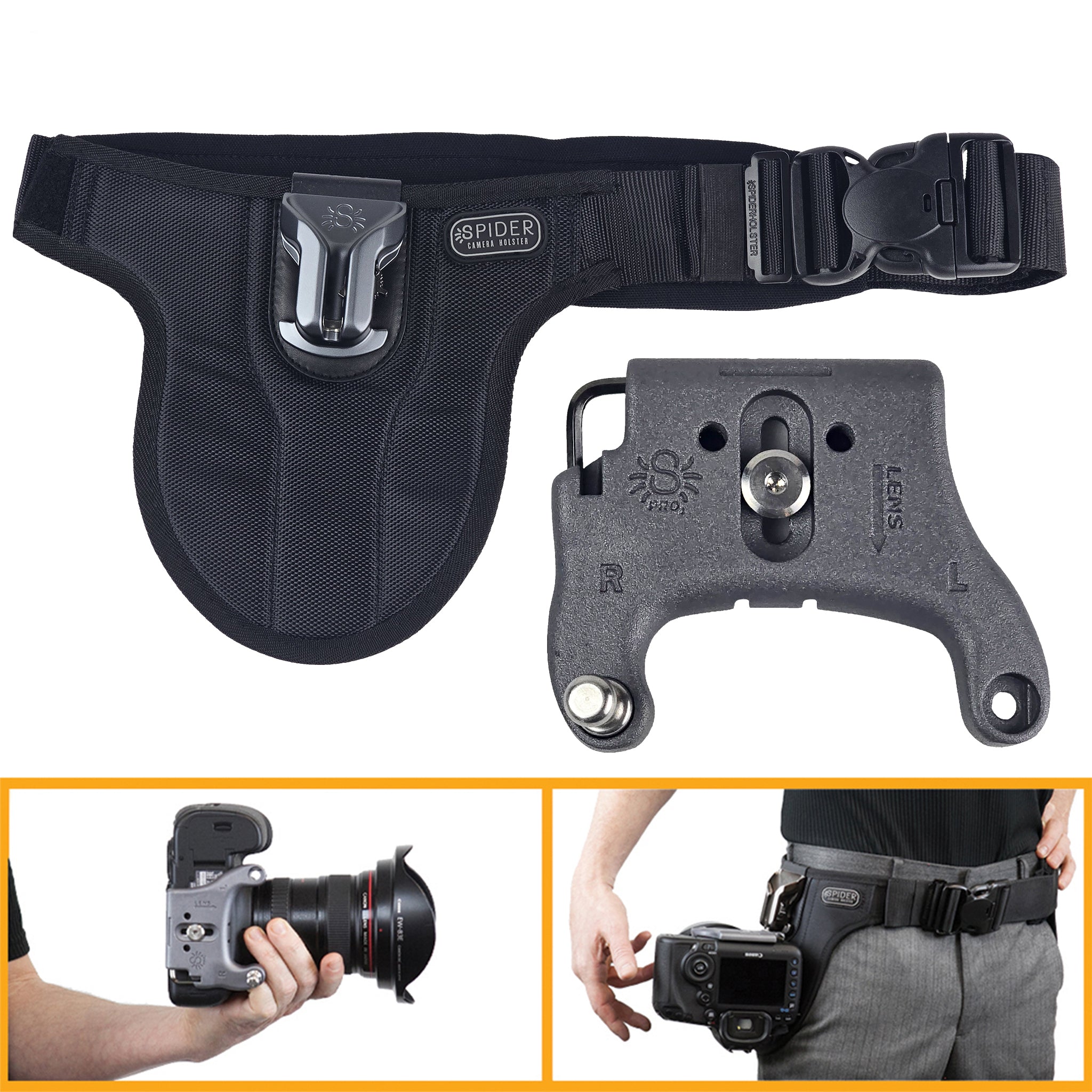 Hot Spider DSLR camera belt holster