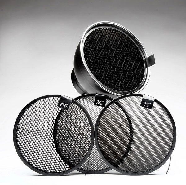 7" Reflector and 4 Grids Combo