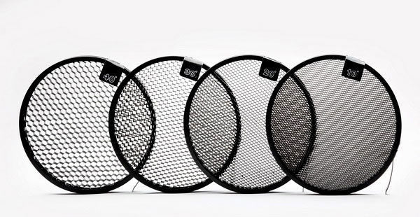 7" Reflector and 4 Grids Combo