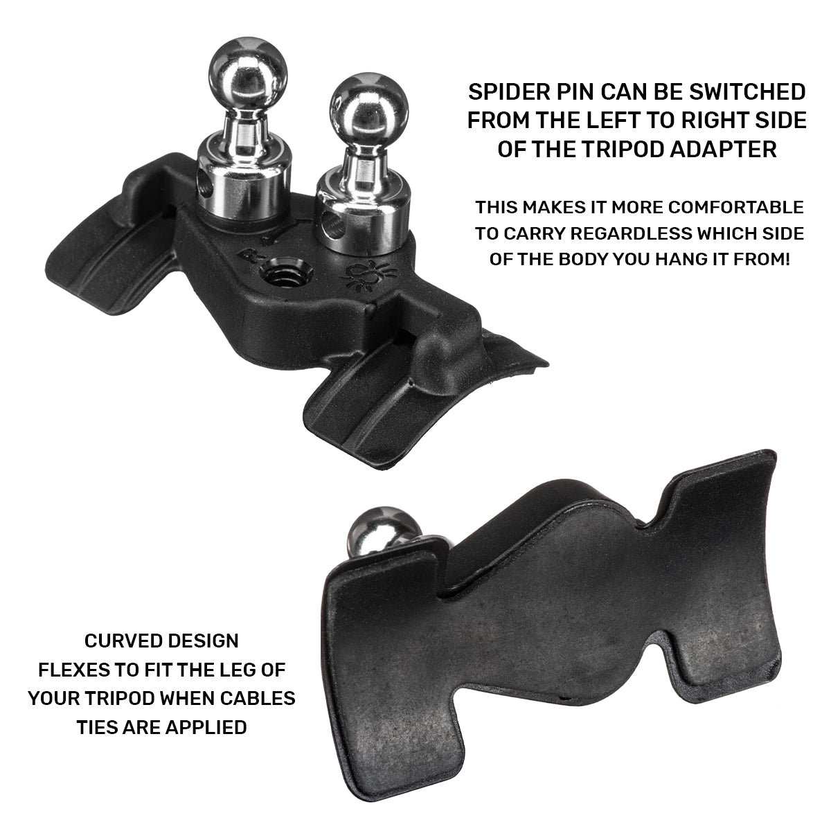 861: BlackWidow Tripod Carrier Kit - Holster + Tripod Leg Adapter