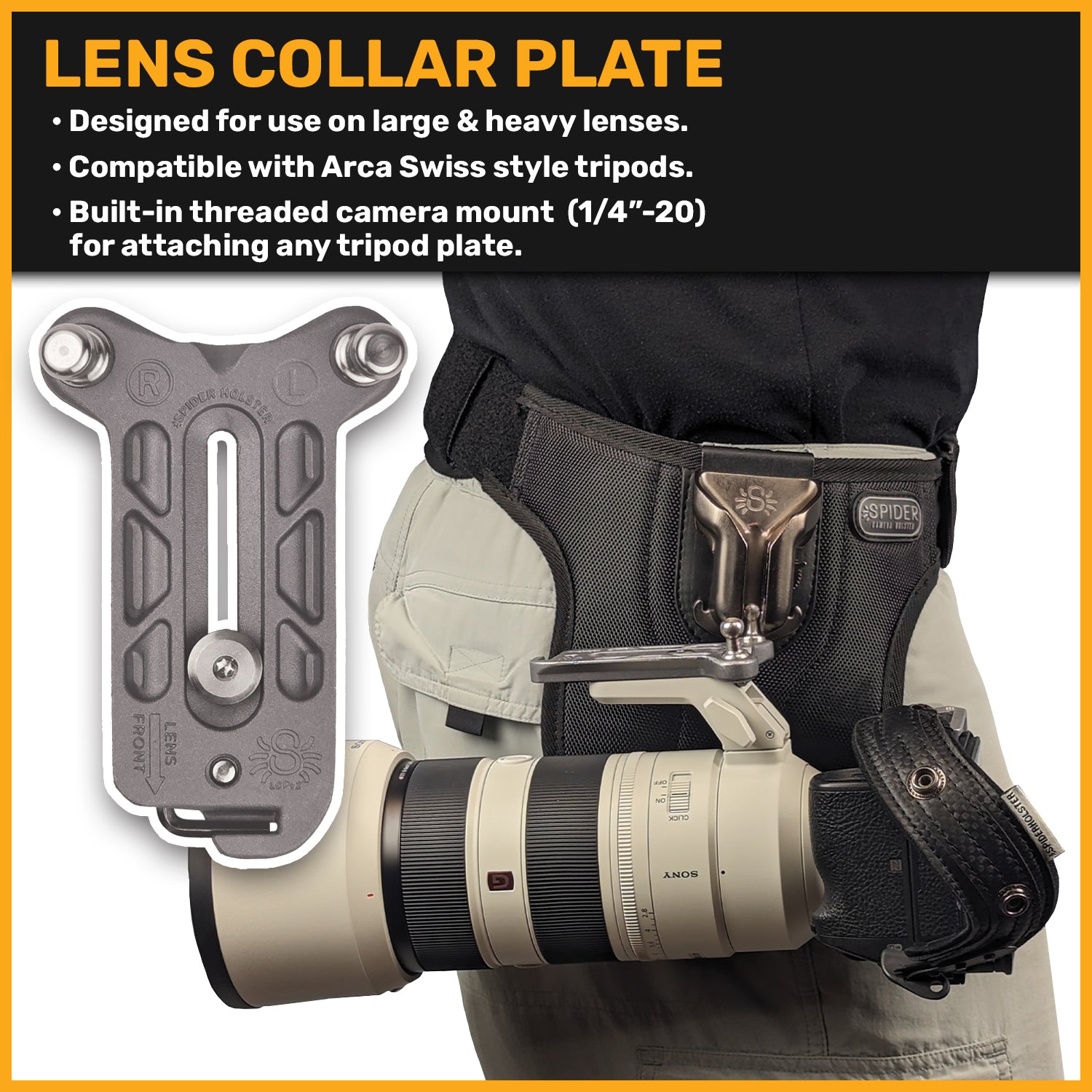 306: SpiderPro Lens Collar Plate v2