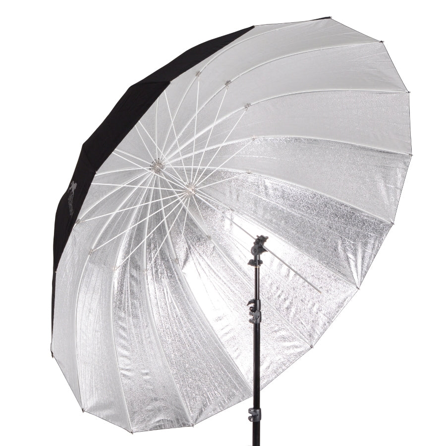 65" Pebble Silver Deep Umbrella with Diffuser
