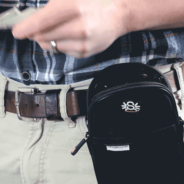 Belt utility discount pouch