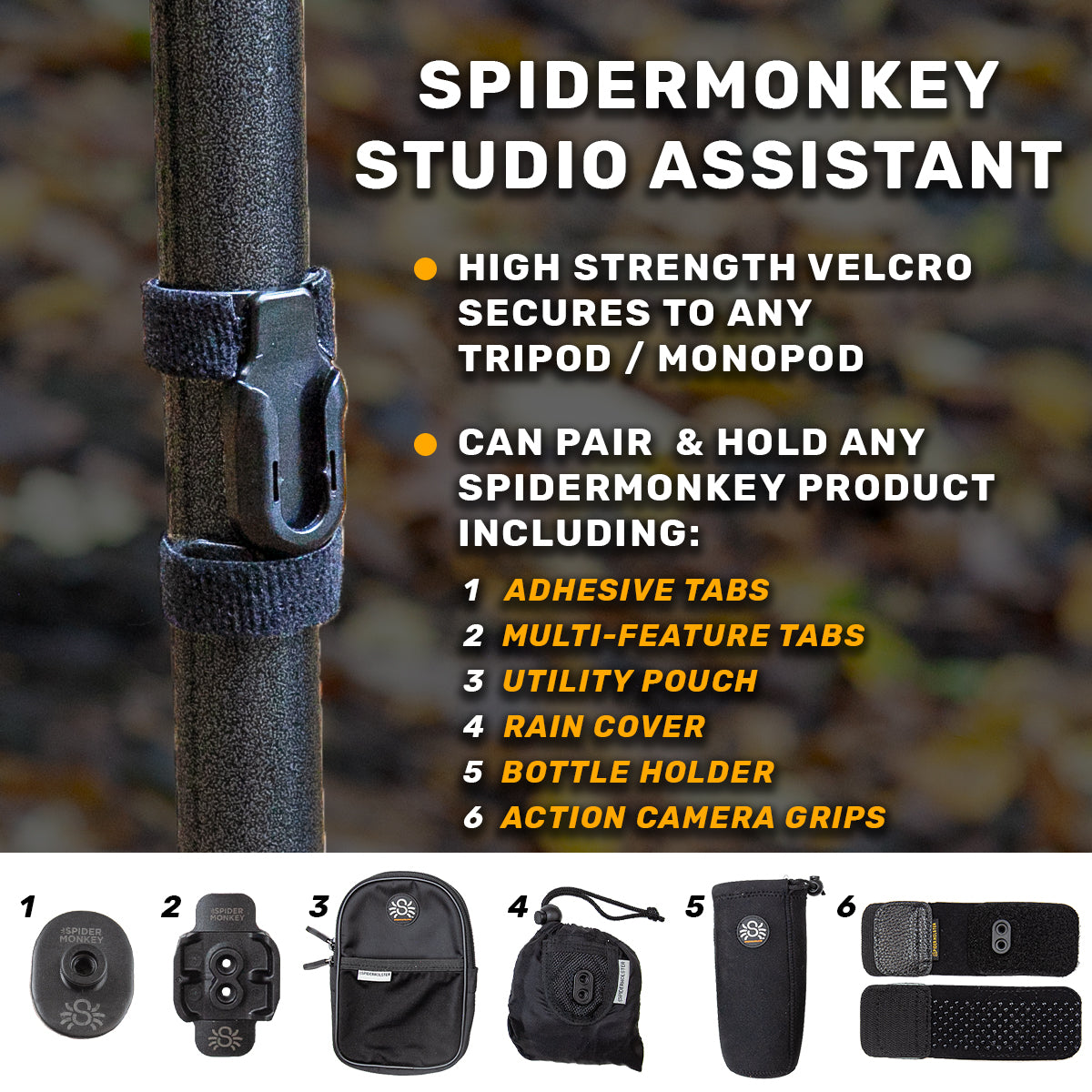 Light & Motion Spider X Base Holster Kit for StellaPro