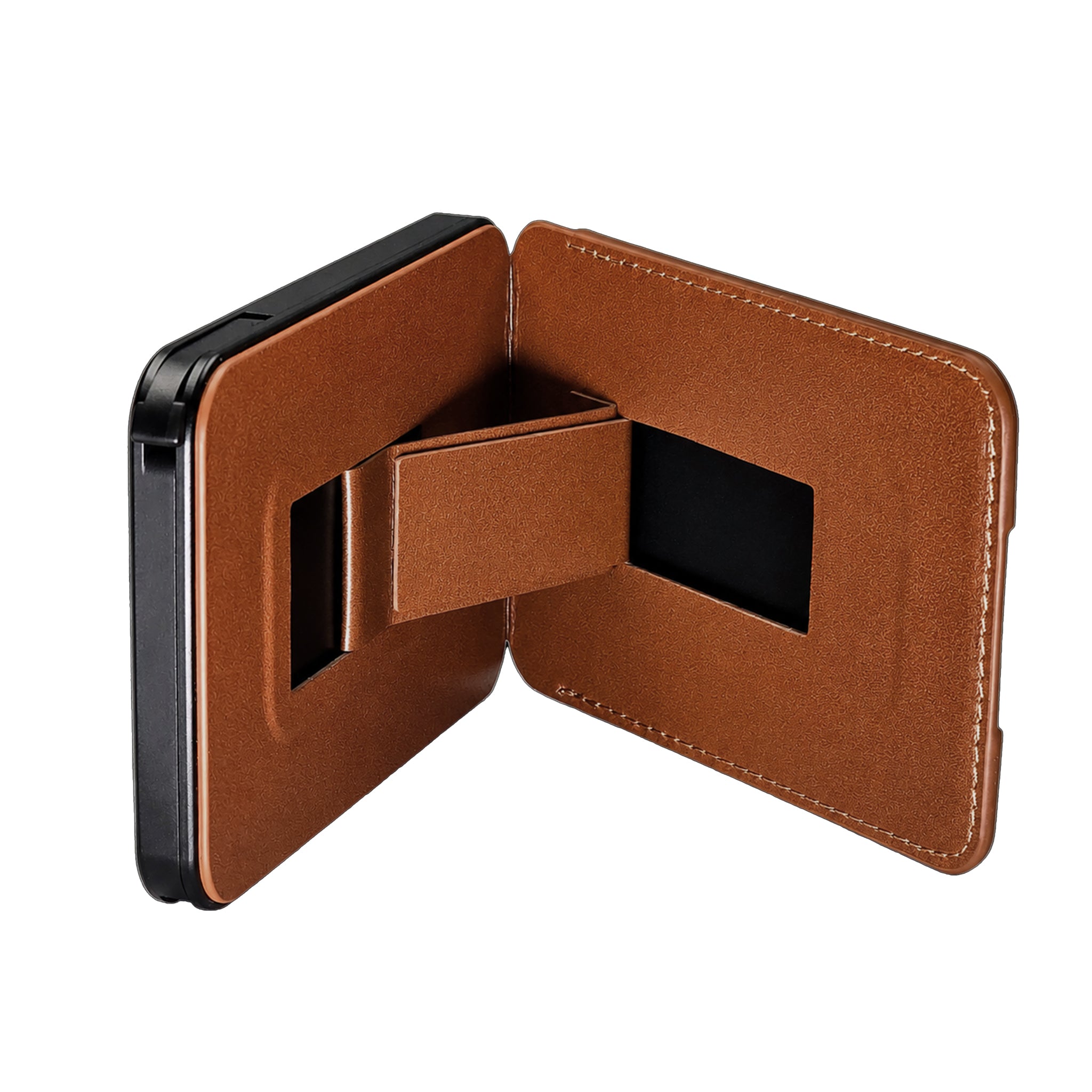 Spider Holster Leather Magnetic Wallet