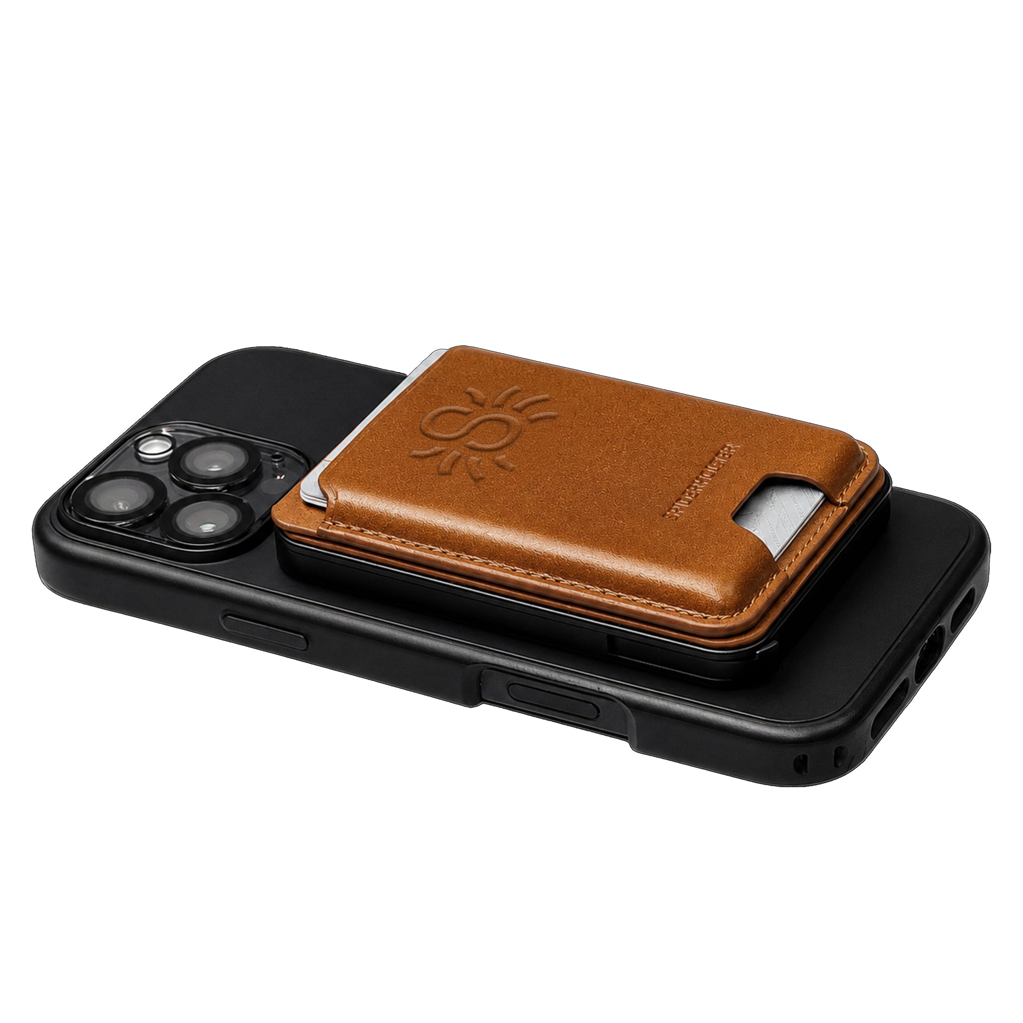 Spider Holster Leather Magnetic Wallet