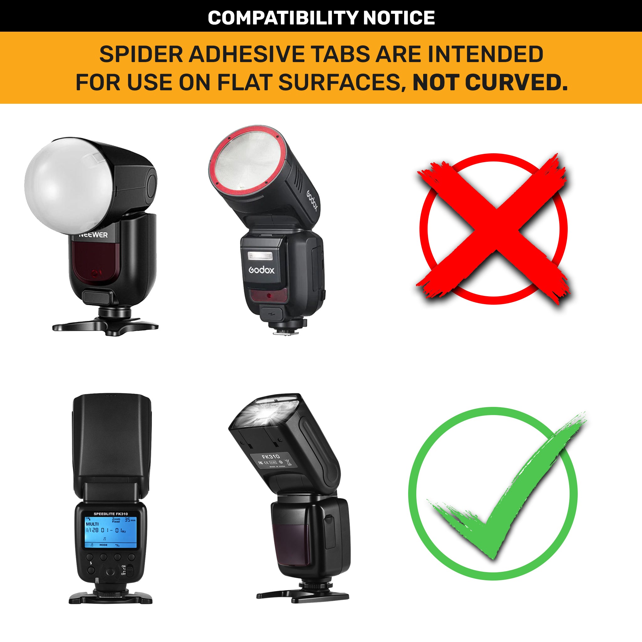 900: SpiderMonkey Accessory Holster Kit for Flash, Light Meter, Battery Pack