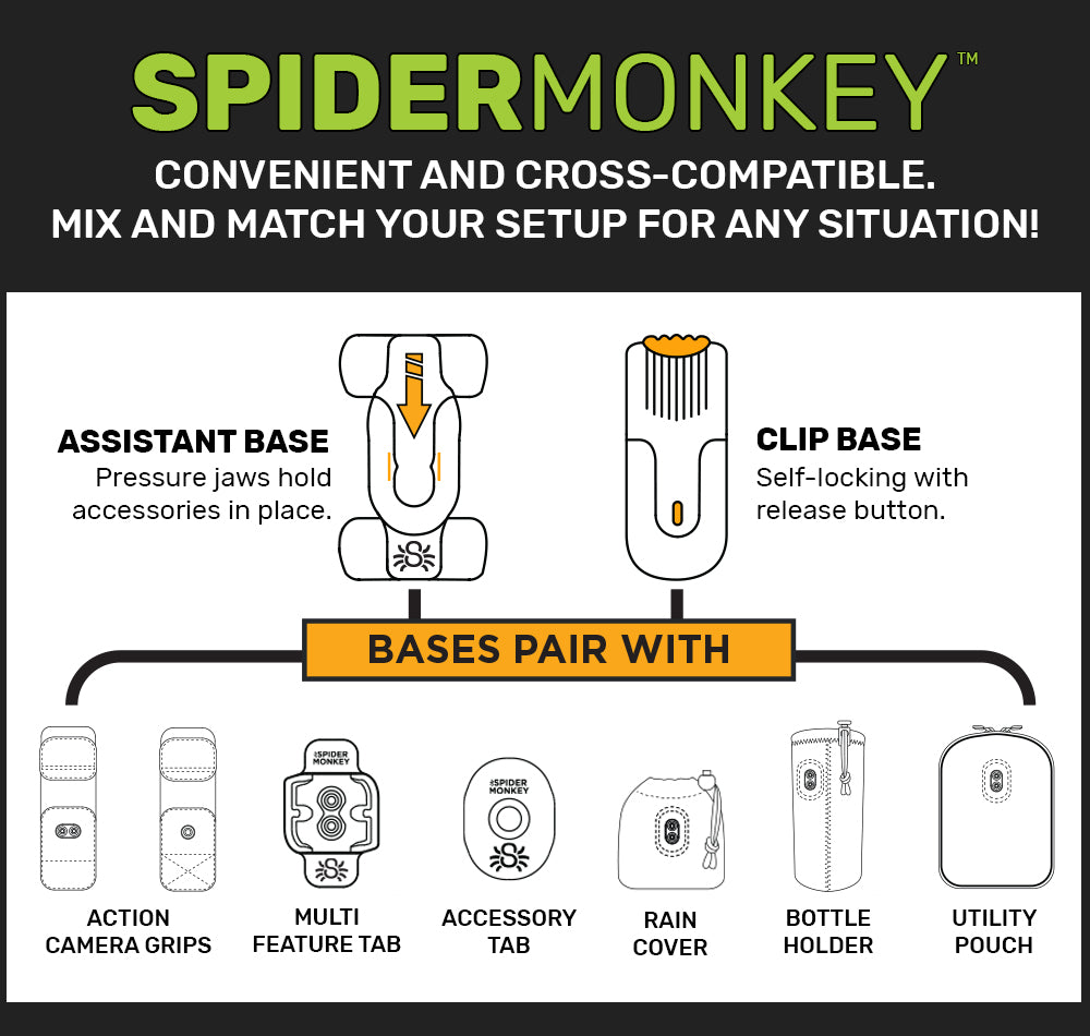 Spider XL Adhesive Accessory Tab