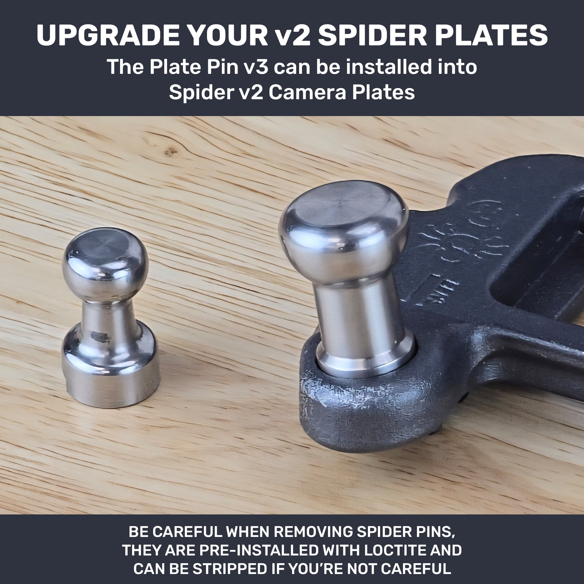 1080: SpiderPro Plate Pin v3