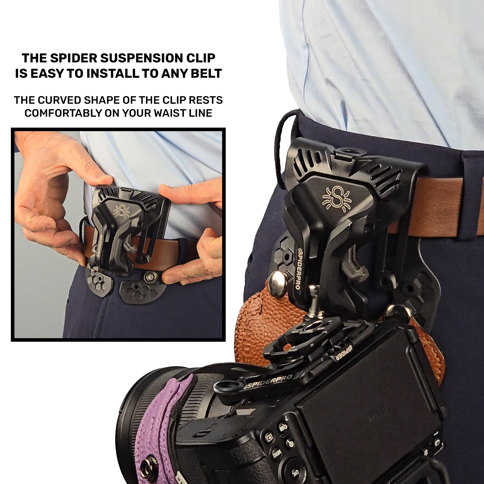 1220: SpiderPro Dual Camera System v3 - For DLSR + Mirrorless Cameras