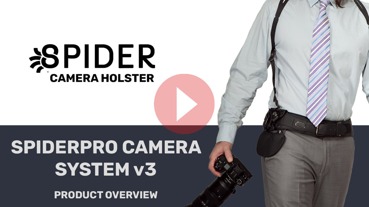 1220: SpiderPro Dual Camera System v3 - For DLSR + Mirrorless Cameras