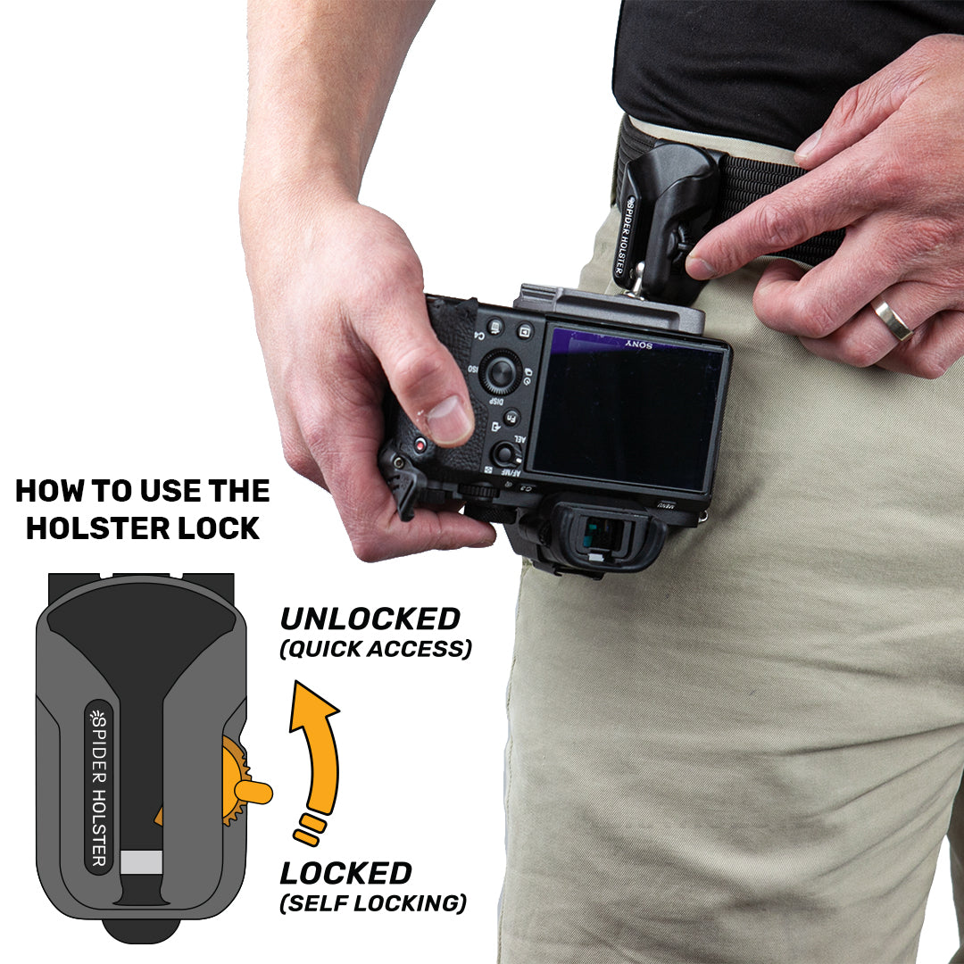 Spider X Belt + Backpack Camera Holster