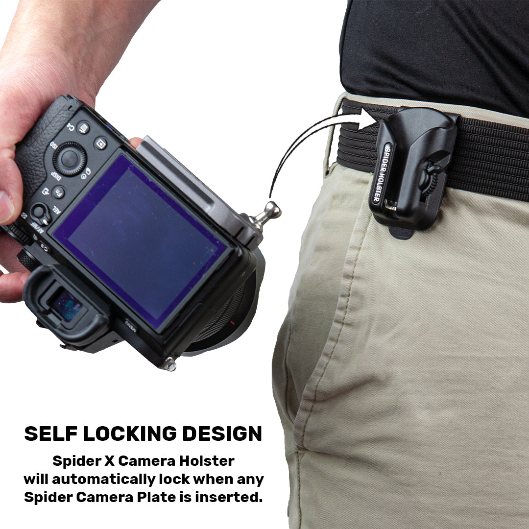 Spider X Belt + Backpack Camera Holster