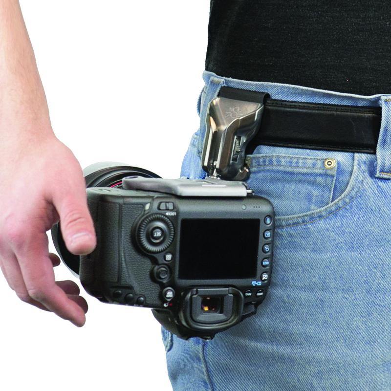 Spider X Camera Holster – Quick-Draw Belt Clip For DSLR & Mirrorless Cameras (Holster Only)
