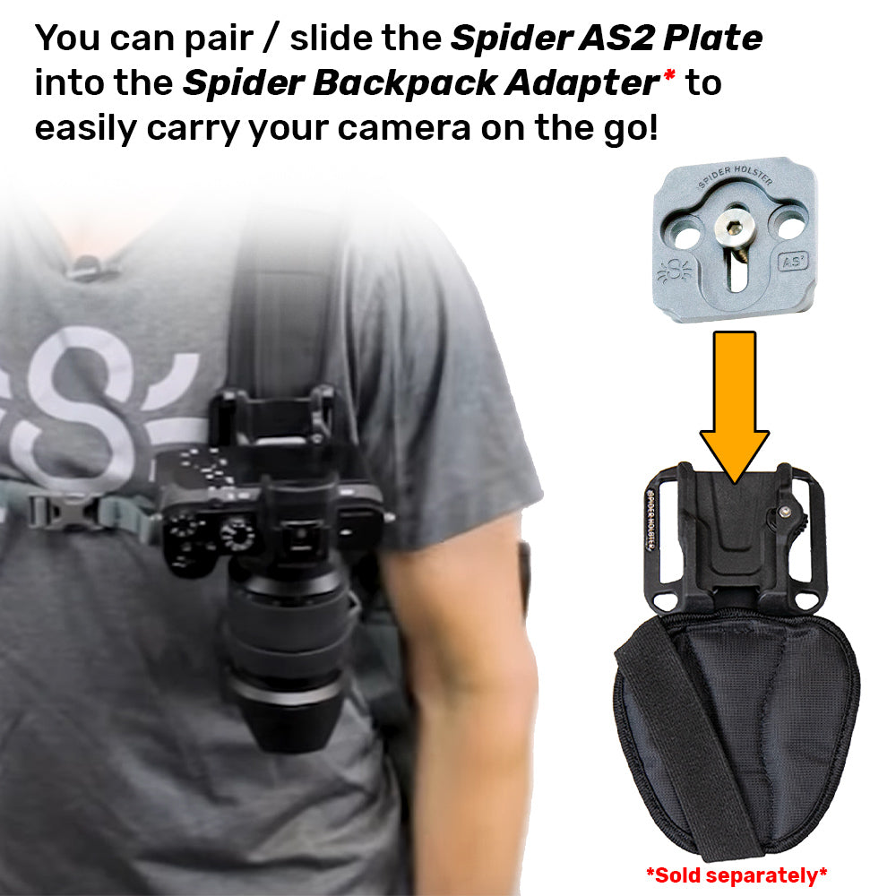 310: SpiderPro Tripod Plate - AS2 (Arca Swiss Adapter Plate)