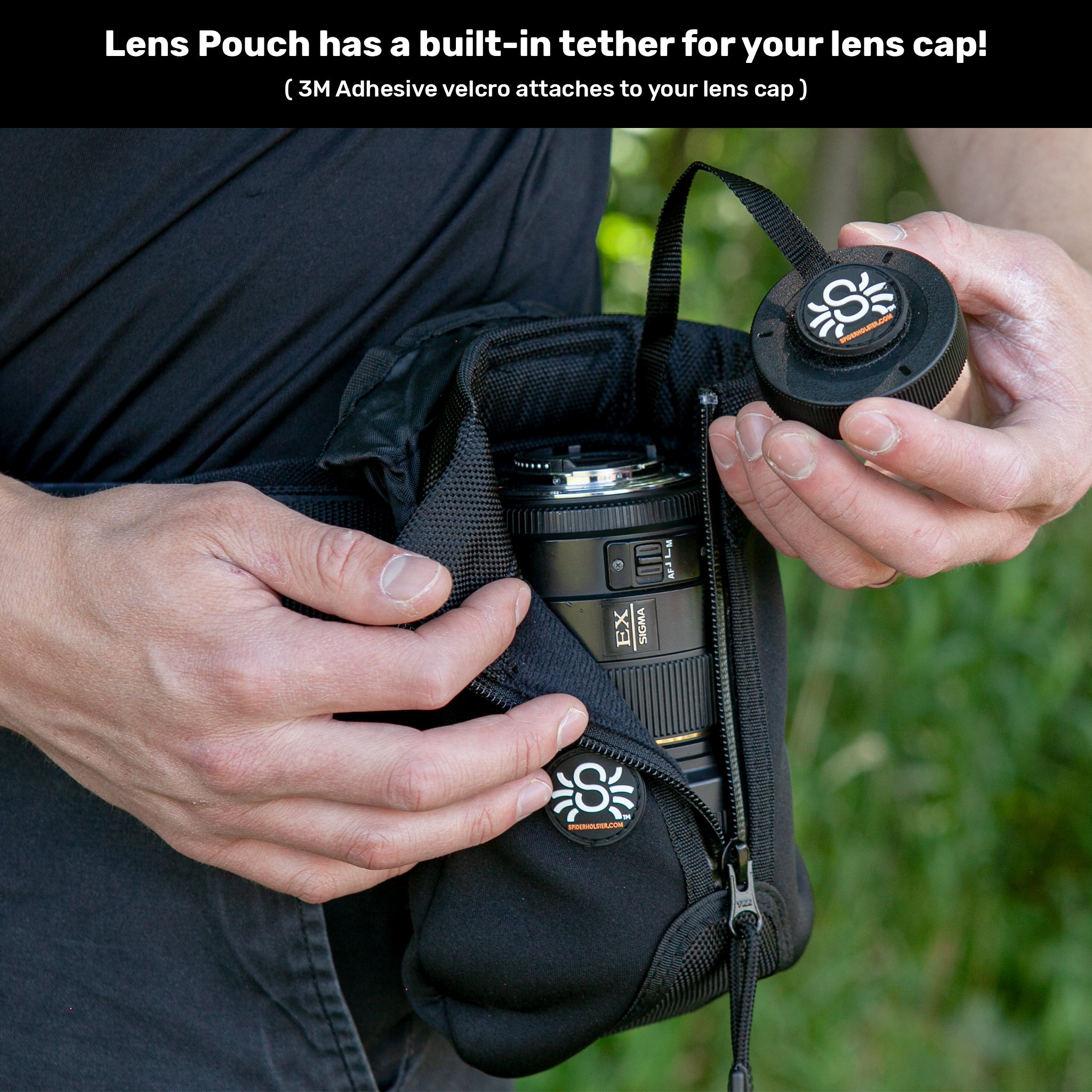 Spider Lens Pouch