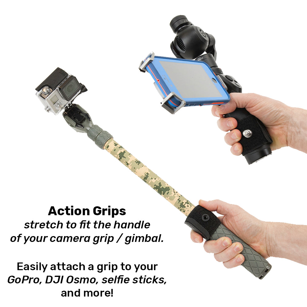 920: SpiderMonkey Action Grip - Gimbal Grip + Clip