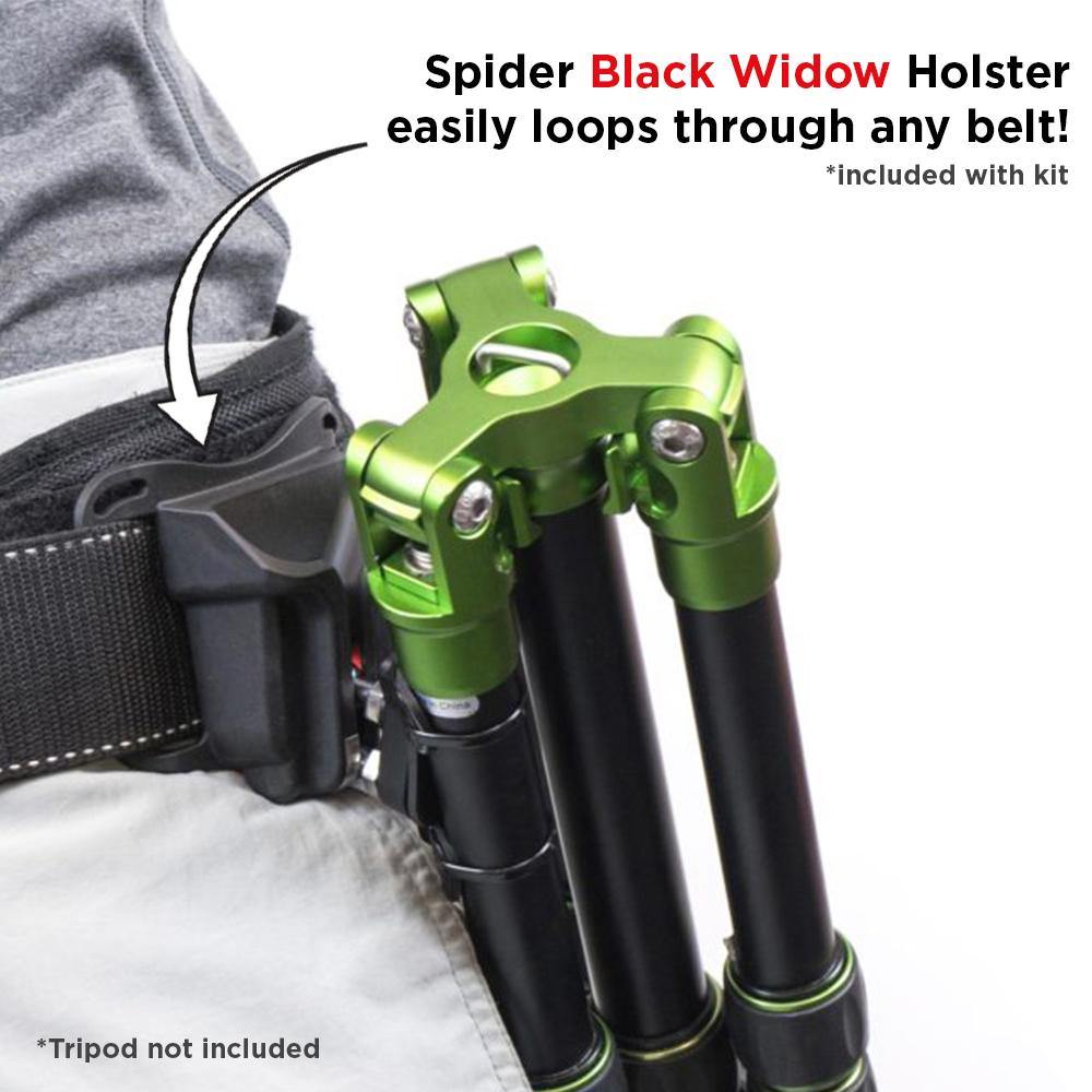 861: BlackWidow Tripod Carrier Kit - Holster + Tripod Leg Adapter