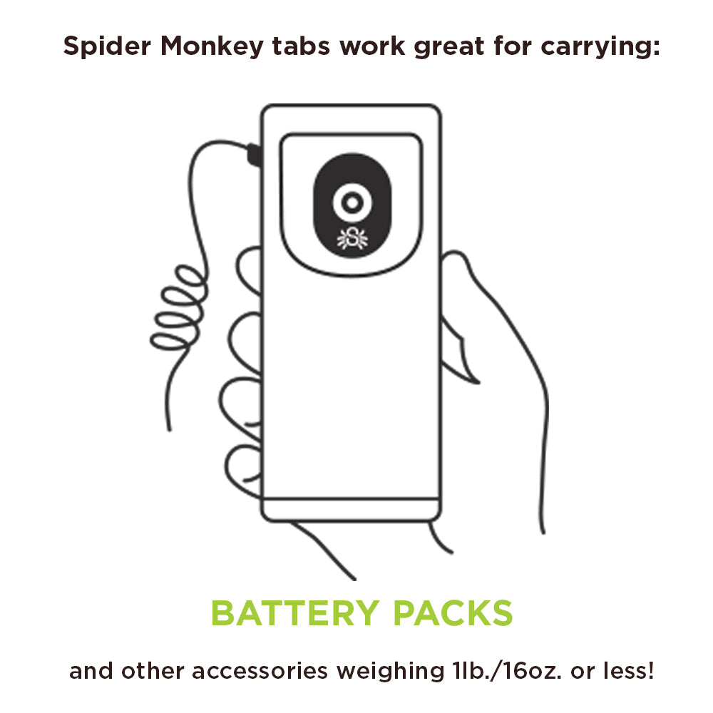Spider Camera Holster Spider Monkey Extra Tabs Package 901 B&H