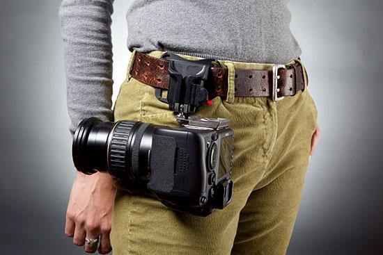 Black Widow Thin Plate - Spider Camera Holster